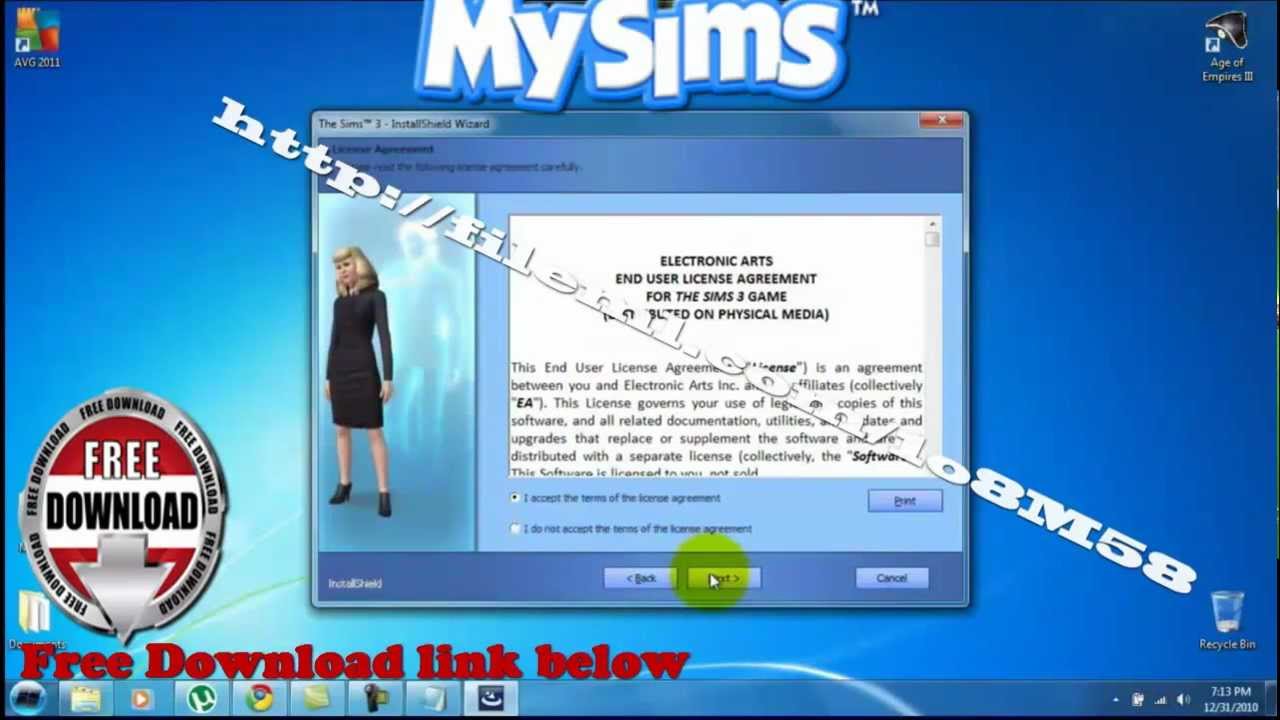 free the sims 3 downloads for mac